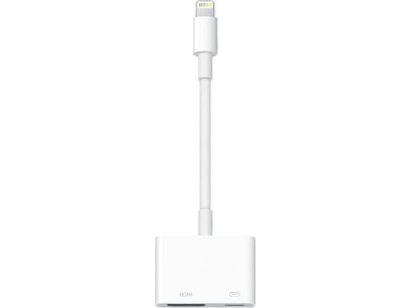 Apple Lightning Digital AV Adapter - Lightning-kabel - Lightning hann til HDMI, Lightning hunn