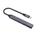 Miniatyrbillede 3 af 8: SAVIO AK-71 USB-C hub - 3 x USB-A 2.0, 1 x USB-A 3.0, 4-i-1, 5 Gbps