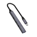 Miniatyrbillede 2 af 8: SAVIO AK-71 USB-C hub - 3 x USB-A 2.0, 1 x USB-A 3.0, 4-i-1, 5 Gbps