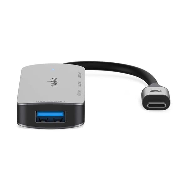 Nedis USB-keskitin | 1x USB-C™ | 4x USB A Female | 4-Porttinen port(s) | USB 3.2 Gen 1 | USB Virta | 5 Gbps