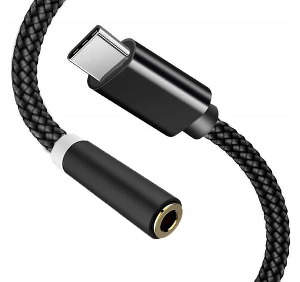 CO2-SOVITIN USB-C MINIJACK 3,5 MM AUX-KAAPELIN SOVITIN SAMSUNG APPLE MED DAC:lle