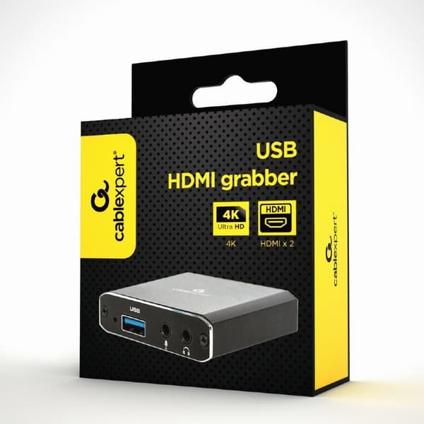 Gembird UHG-4K2-01 USB-grafikadapter Sort