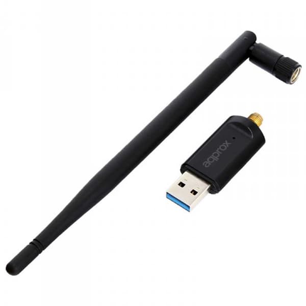 Approx Usb Nätverksadapter Appusb1200da Usb 3.0 Svart