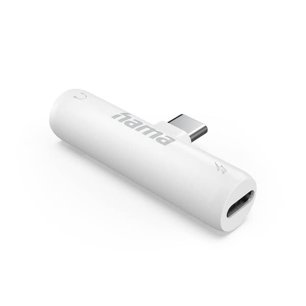Adapter Audio USB-C Hvit