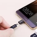 Miniatyrbild 7 av 8: Baseus Mini Micro-USB till USB-C Adapter - Svart
