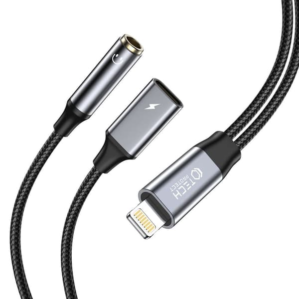 TEKNISK BESKYTTELSE ULTRABOOST KABELADAPTER LYN TIL MININI JACK 3,5MM & LYNSORT