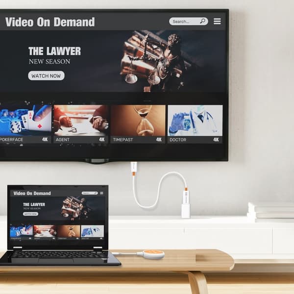 Nadajnik og odbiornik audio/video bezprzewodowy j5create ScreenCast USB-C Wireless Display HDMI Exte