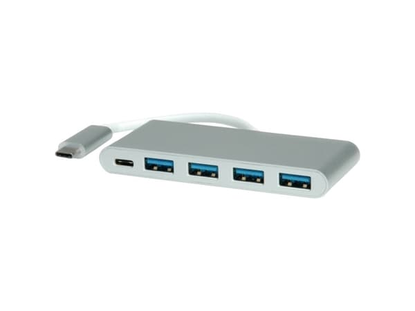 USB Roline 4-portars HUB 4x USB-A 3.1 Gen1
