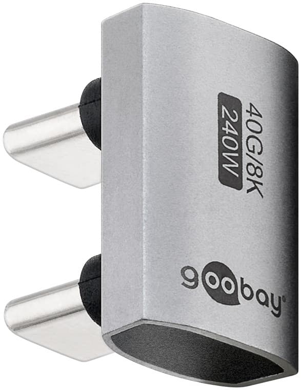 USB-C™-sovitin 180° U-muotoinen, USB4™