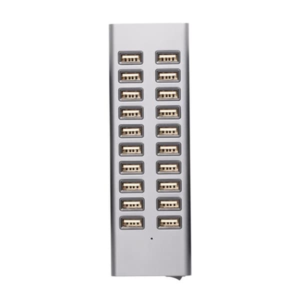 USB Multiadapter med 20st USB-A 2.0 uttag (90W)