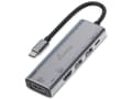 Miniatyrbild 2 av 3: MediaRange MRCS511, USB Type-C, HDMI, USB 2.0 Type-A, USB Type-C, 480 Mbit/s, 60 hz, 3840 x 2160, Silver