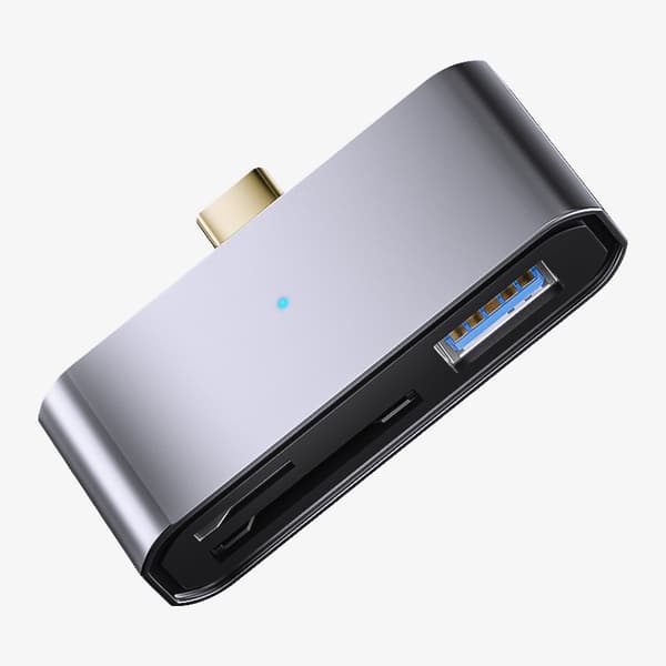 INF Forgyldt TC til USB + SD/TF Adapter 0