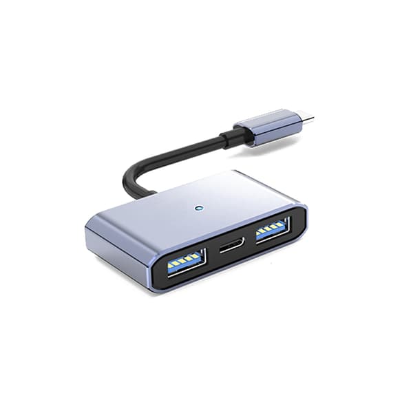 INF T-C - Dual USB 2.0 + Lataussovitinkaapeli 0