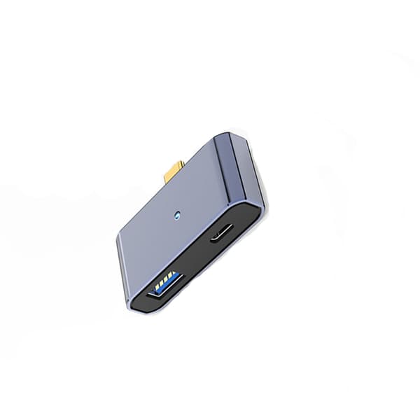 INF Forgyldt USB-C til USB-adapter 0