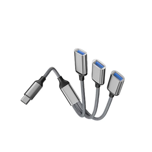 INF Typ-C till 3-portars USB-hubb splitteradapter