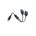 Miniatyrbild 2 av 5: INF Typ-C till Dual USB 2.0-Adapter