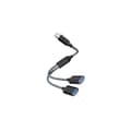 Miniatyrbild 1 av 5: INF Typ-C till Dual USB 2.0-Adapter