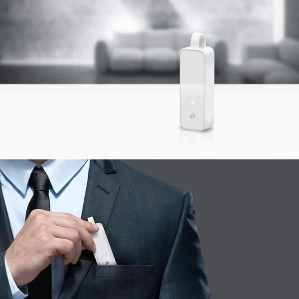 USB 3.0 till Gigabit Ethernet Adapter - TP-LINK - USB till RJ45 Gigabit Adapter - UE300