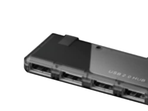 Goobay 95670, USB 2.0, USB 2.0, 480 Mbit/s, Svart, 0,4 m, CE, WEEE