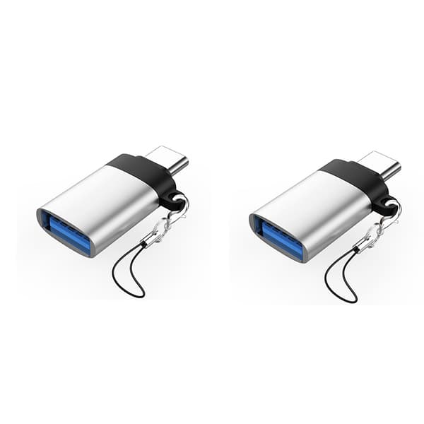 INF Type-C-adapter med snodd 2-pack