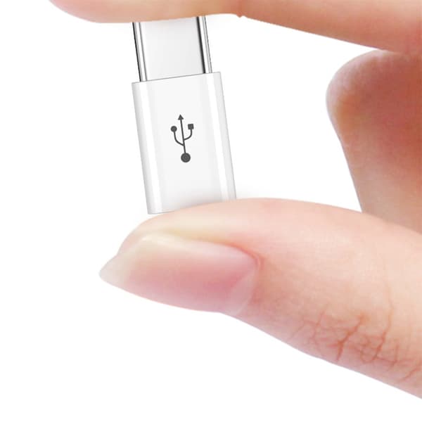 INF 2-pak korte Android til USB-C adaptere