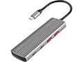 Miniatyrbild 1 av 2: LogiLink USB 3.2 Gen2 Hub, 7+1-port, 2x USB-A, 5x USB-C, PD 100W, aluminum