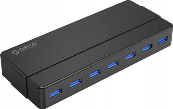 Orico USB HUB " Orico 7xUSB 3.0 Adapter Hub (svart)"