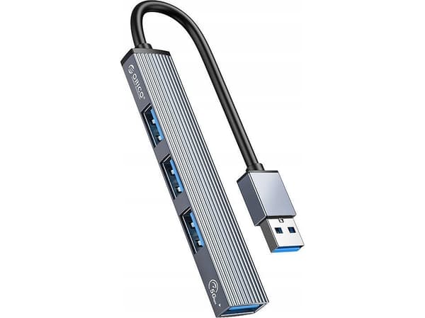 Orico USB HUB Adapter Orico AH-A13 USB till 4x USB 3.0 (grå)