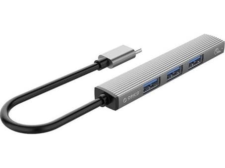 Orico USB-hubbadapter Orico USB till USB 3.0 + 3x USB 2.0 (grå)