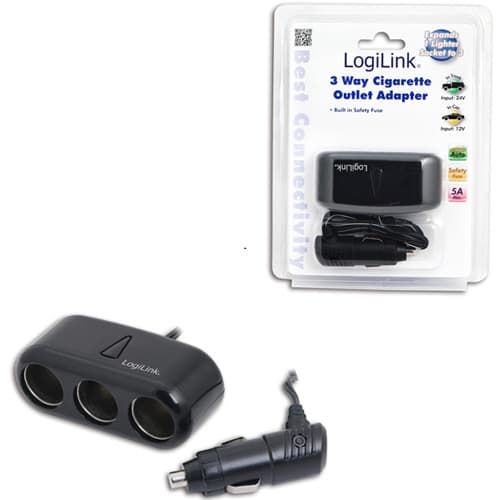 Cig adapter-splitter 3-porter