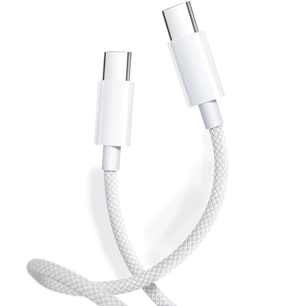 INF 2m USB C til C-kabel, 2-pak