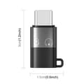 Miniatyrbillede 1 af 3: USB-adapter USB-C til Lightning