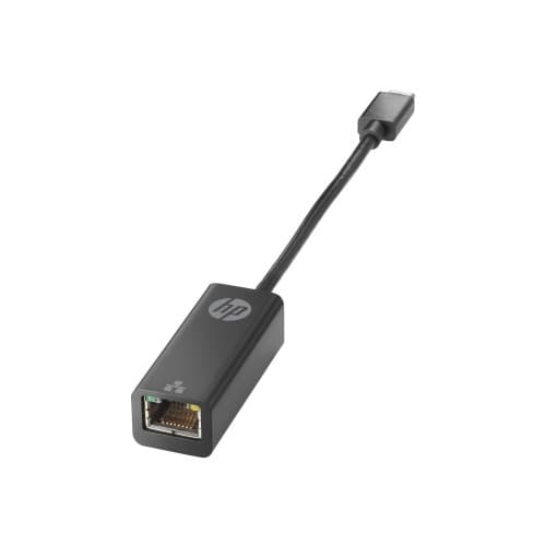 HP - nätverksadapter - USB-C - Gigabit Ethernet x 1 Svart