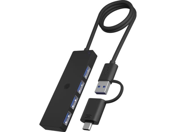 ICY BOX - Hubb x USB 3.2 Gen 1 - skrivbordsmodell