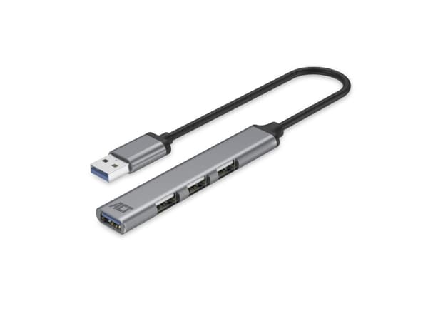 ACT USB-A hub, 3x USB-A 2.0 and 1x USB-A 3.0 (AC6325)