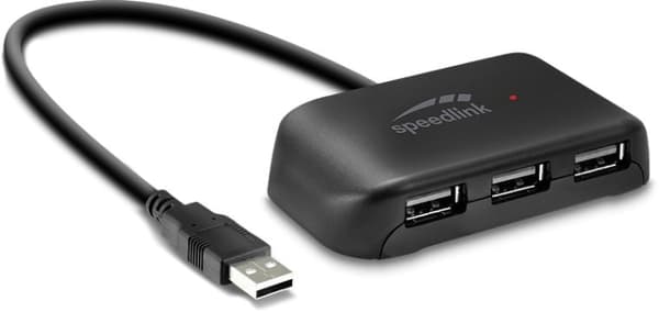 Speedlink Snappy EVO USB-hub, 4-porter, USB 2.0
