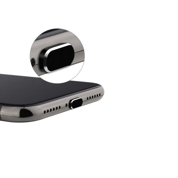 Dammskydd USB-C - Svart