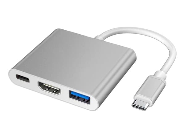 Macbook USB-C Adapter - HDMI & USB 3.0 4K
