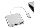 Miniatyrbild 2 av 8: Macbook USB-C Adapter - HDMI & USB 3.0 4K