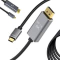 Miniatyrbilde 2 av 10: USB-C till DisplayPort 1.4 kabel 1.8m – Upp till 8k