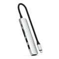 Miniatyrbild 8 av 8: Satechi 6-i-1 HUBB USB-C Slim Multiport Adapter - Silver