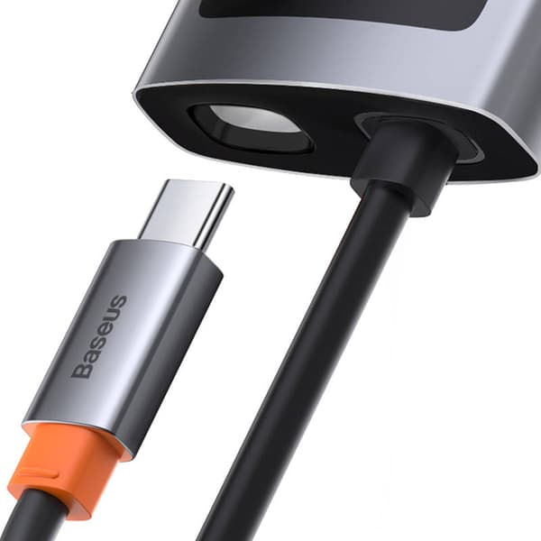Hub 4in1 Baseus Metal Gleam Series, USB-C till USB 3.0 + USB 2.0 + HDMI + USB-C PD