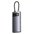 Pikkukuva 6 / 11: Keskitin 4in1 Baseus Metal Gleam -sarja, USB-C - 3x USB 3.0 + Ethernet RJ45