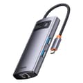 Pikkukuva 7 / 11: Keskitin 4in1 Baseus Metal Gleam -sarja, USB-C - 3x USB 3.0 + Ethernet RJ45