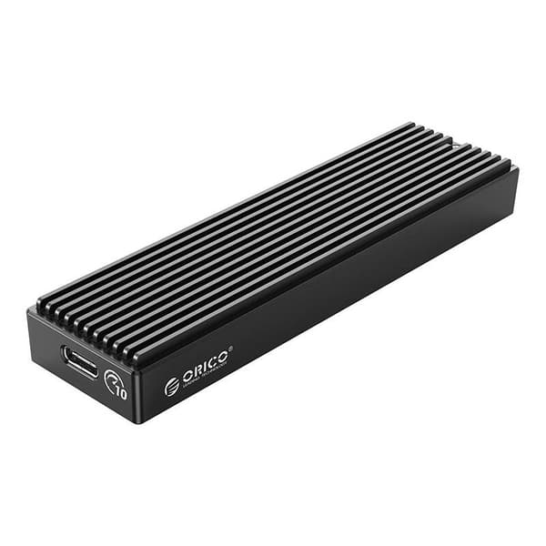 Orico NVME M.2, 10gbps, USB-A till USB-C + USB-C till USB-C-enhetshölje (svart)