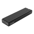 Miniatyrbild 1 av 4: Orico NVME M.2, 10gbps, USB-A till USB-C + USB-C till USB-C-enhetshölje (svart)