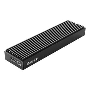 Orico NVME M.2, 10gbps, USB-A till USB-C + USB-C till USB-C-enhetshölje (svart)