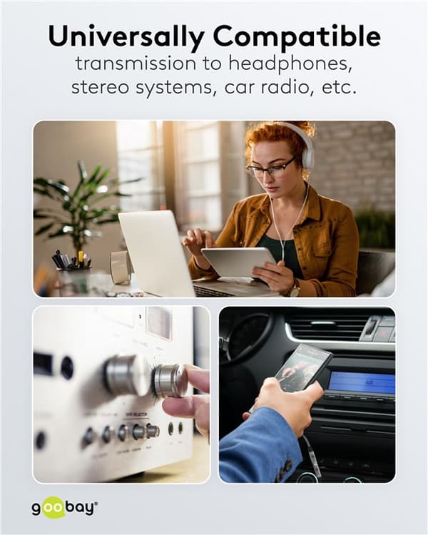 Adapter USB-C™ till USB-C™ och jack, 3,5 mm AUX