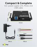 Miniatyrbillede 10 af 11: USB 3.0 harddiskadapter til IDE og SATA