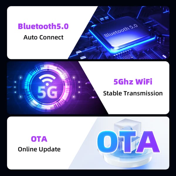 Mini langaton CarPlay & Android Auto -adapteri iPhonelle & Androidille – Nauti vapaudesta ilman kaapeleita